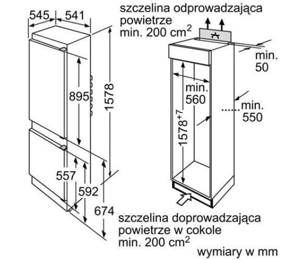 Bosch KIV28V20FF - 208557 - zdjęcie 4